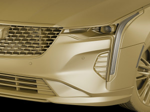 cadillac ct4 2020 Modello 3D