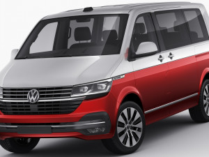vw multivan and bulli t61 2020 3D Model