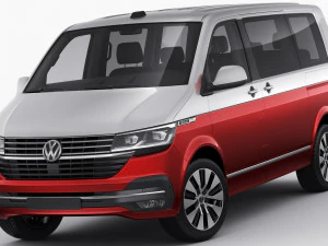 vw multivan and bulli t61 2020 3D Model