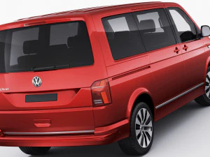 vw multivan and bulli t61 2020 3D Model