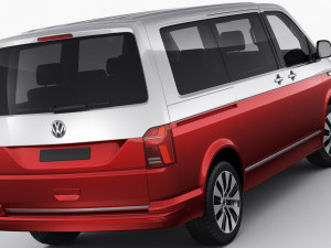 vw multivan and bulli t61 2020 3D Model