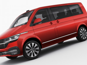 vw multivan and bulli t61 2020 3D Model