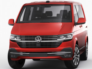 vw multivan and bulli t61 2020 3D Model