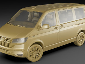 vw multivan and bulli t61 2020 3D Model