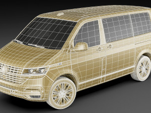 vw multivan and bulli t61 2020 3D Model