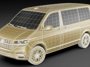 vw multivan and bulli t61 2020 3D Model
