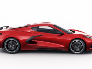 chevrolet corvette c8 2020 3D Model
