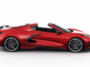 chevrolet corvette c8 2020 3D Model