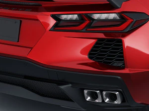 chevrolet corvette c8 2020 3D Model