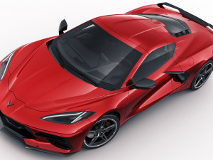 chevrolet corvette c8 2020 3D Модель