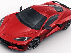 chevrolet corvette c8 2020 3D Model