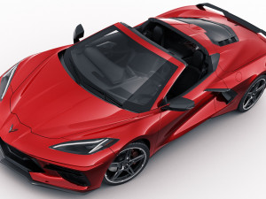 chevrolet corvette c8 2020 3D Модель