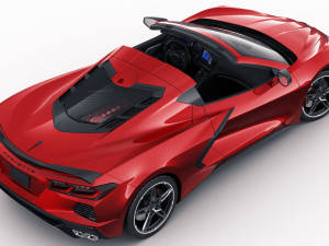 chevrolet corvette c8 2020 3D Модель