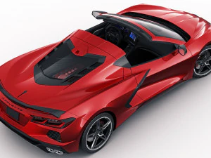 chevrolet corvette c8 2020 3D Model