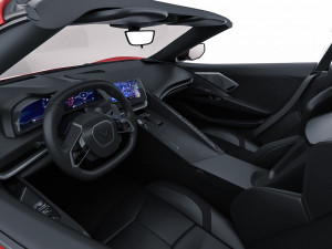 chevrolet corvette c8 2020 3D Модель