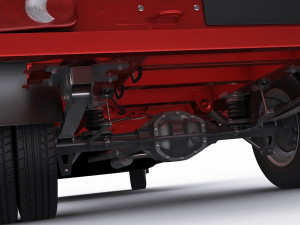 renault master pickup 2019 double cab Modèle 3D