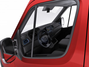 renault master pickup 2019 double cab Modèle 3D