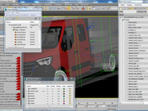 renault master pickup 2019 double cab 3D Model