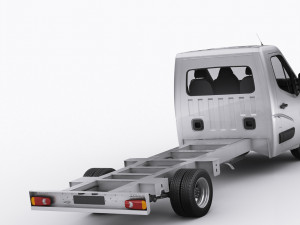 renault master box truck 2019 3D 모델