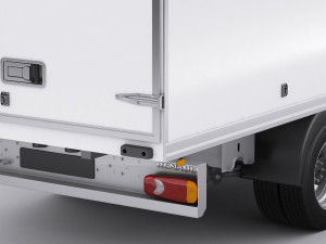 renault master box truck 2019 3D 모델