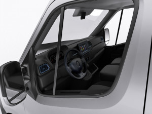 renault master box truck 2019 3D 모델
