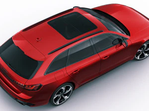 audi rs4 avant 2020 3D Model