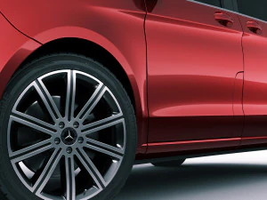 mercedes v-class 2020 3D Model