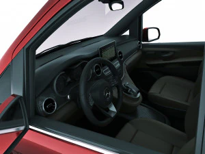 mercedes v-class 2020 3D Model
