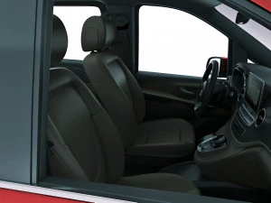 mercedes v-class 2020 3D Model