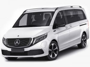 mercedes-benz eqv 2020 3D Model
