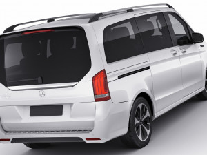 mercedes-benz eqv 2020 3D मॉडल