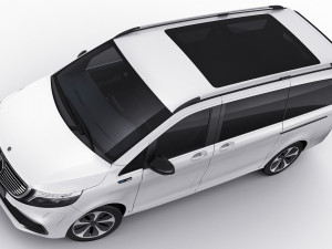 mercedes-benz eqv 2020 3D मॉडल