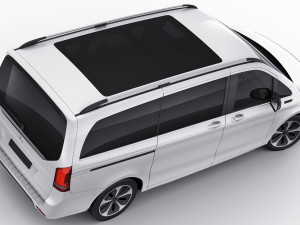 mercedes-benz eqv 2020 3D मॉडल