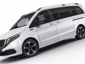 mercedes-benz eqv 2020 3D मॉडल