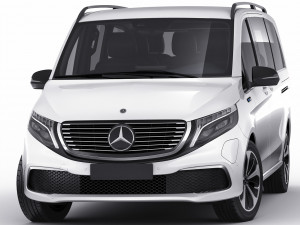 mercedes-benz eqv 2020 3D मॉडल