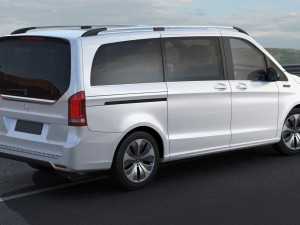 mercedes-benz eqv 2020 3D मॉडल