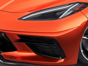 chevrolet corbeta c8 descapotable 2020 Modelo 3D