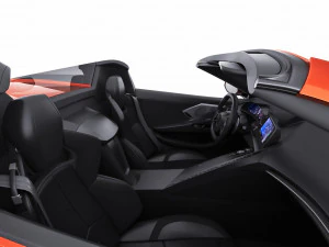 chevrolet corbeta c8 descapotable 2020 Modelo 3D