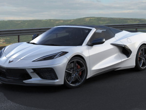 chevrolet corvette c8 convertible 2020 Model 3D