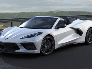 chevrolet corvette c8 convertible 2020 Model 3D