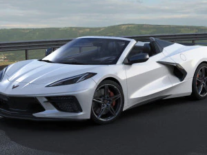 chevrolet corbeta c8 descapotable 2020 Modelo 3D