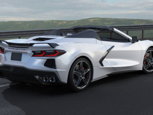 chevrolet corvette c8 convertible 2020 Model 3D