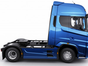 f-max 2019 truck with trailer 3D मॉडल