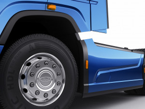 f-max 2019 truck with trailer 3D मॉडल