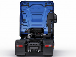 f-max 2019 truck with trailer 3D मॉडल