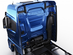 f-max 2019 truck with trailer 3D मॉडल