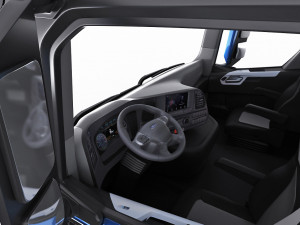 f-max 2019 truck with trailer 3D मॉडल