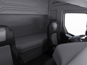f-max 2019 truck with trailer 3D मॉडल