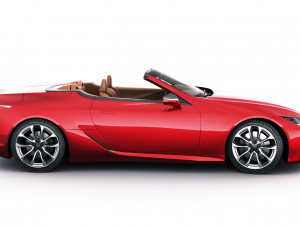 lexus lc500 convertible 2020 Model 3D