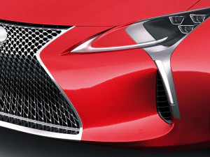 lexus lc500 convertible 2020 3D Model